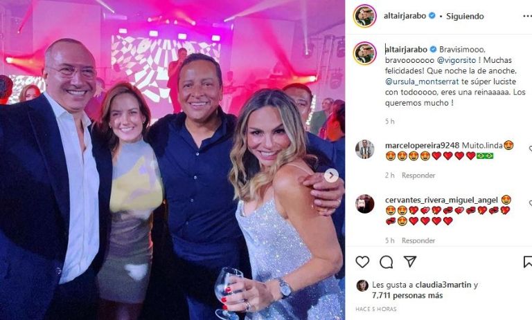 Altair Jarabo se va de fiesta con afamada influencer