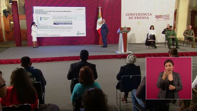 SSPC presenta informe sobre municipios prioritarios en México. Foto: Gobierno de México