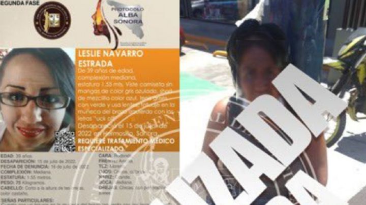 Ya en casa, sana y salva: FGJE reporta el hallazgo de Leslie, desaparecida en Hermosillo