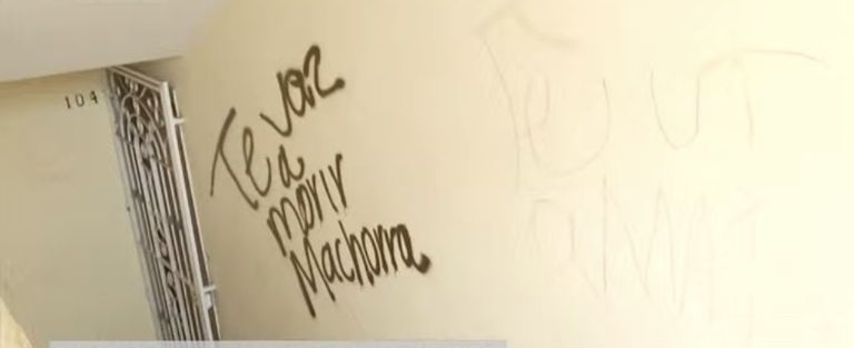 En la imagen, una de las amenazas que habría recibido Luz Raquel por parte de Sergio Ismael 'N', presunto asesino de la joven. Foto: Twitter