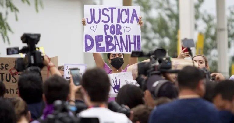 El feminicidio de Debanhi ha provoca indignación y ha movilizado a diversas colectivas feministas en México. Foto: Internet