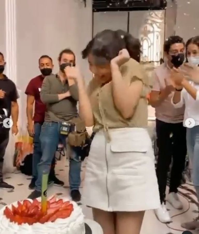 Celebran el cumpleaños de María Perroni