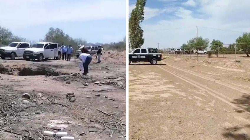 Reportan hallazgo de tres cuerpos sin vida en SLRC; también restos calcinados en Pitiquito