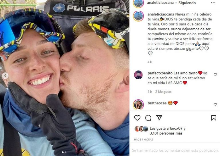 Mensaje de Ana Leticia Ocaña a Nerea Godínez