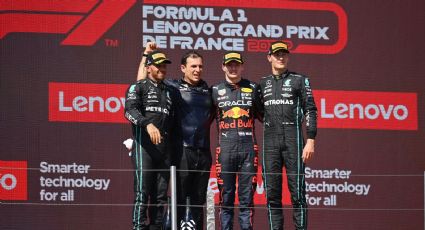 Por poco: 'Checo' Pérez no sube al podio en el GP de Francia; Verstappen se lleva el primer sitio