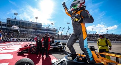 ¡Vuela a la victoria! 'Pato' O'Ward es el ganador en el Iowa 300 de la IndyCar Series
