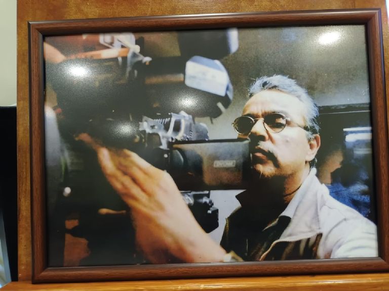 En la imagen, el excamarógrafo Enrique Sosa (Q.E.P.D.) Foto: Internet