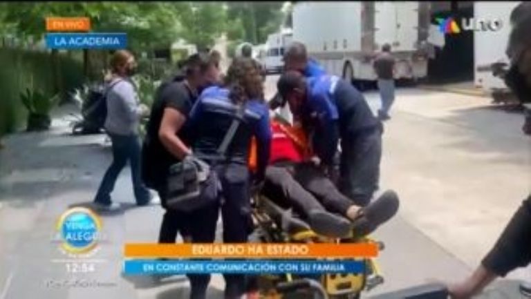 Eduardo es trasladado al hospital