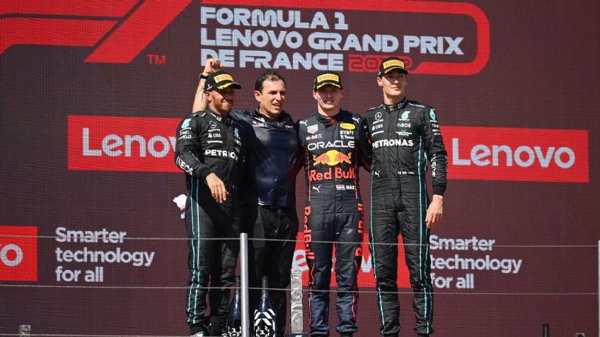 Por poco: 'Checo' Pérez no sube al podio en el GP de Francia; Verstappen se lleva el primer sitio