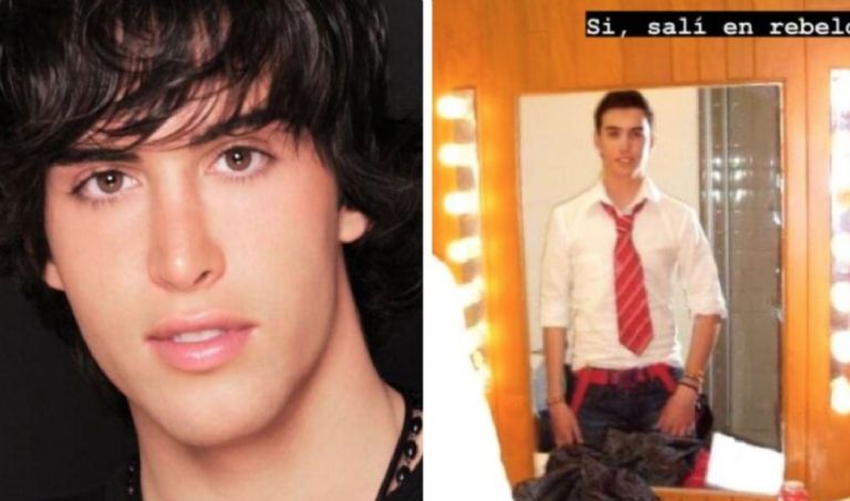 Roberto en su etapa como galán juvenil de telenovelas