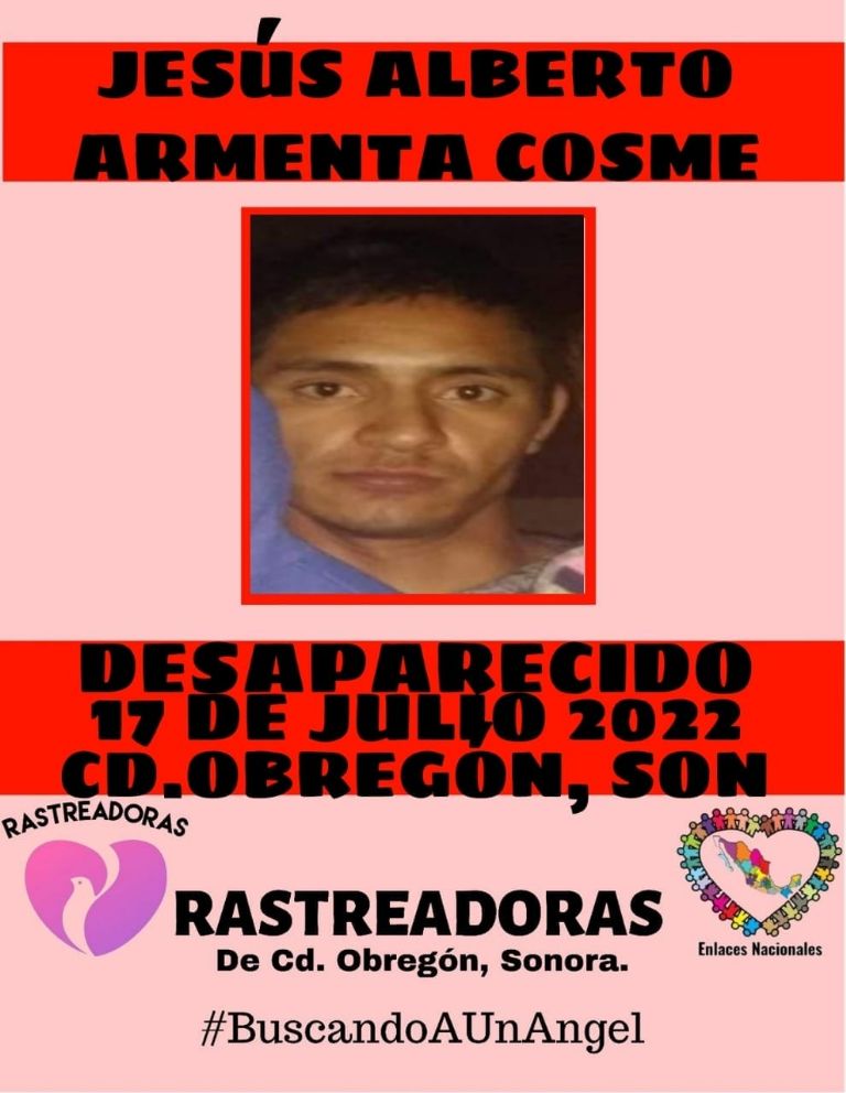 La ficha de Jesús Alberto Armenta Cosme 