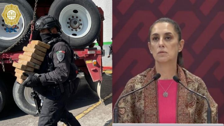 Gobierno de la CDMX y la SSC remarcan que decomiso de droga es el mayor registrado en al urbe
