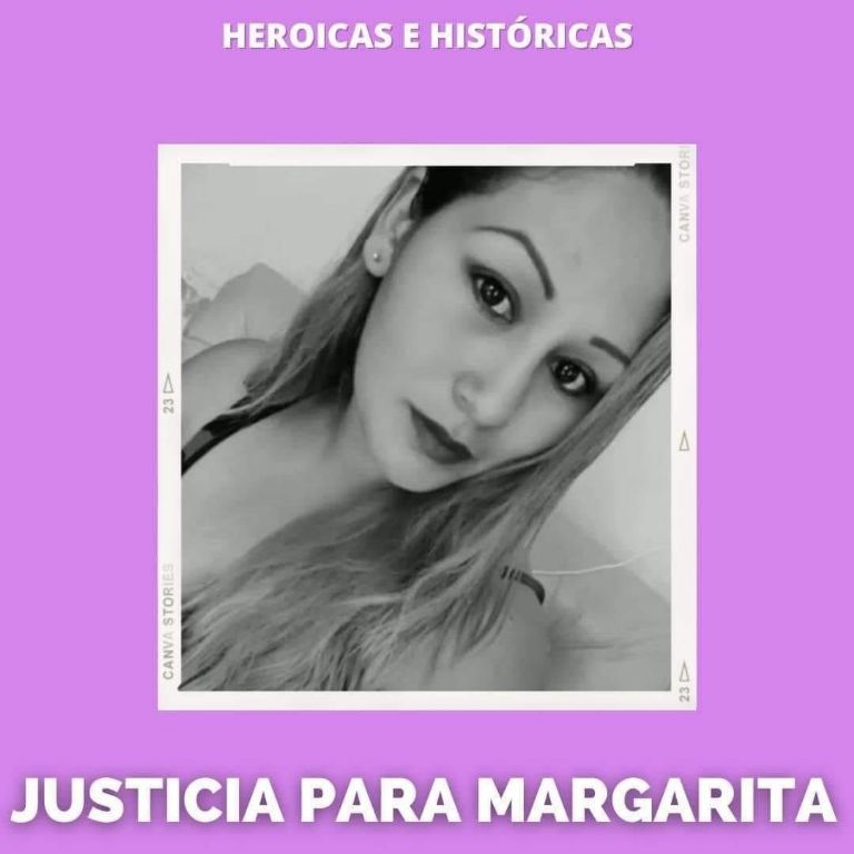 Colectivo feminista pide justicia por Margarita Ceceña, víctima de feminicidio. Foto: Twitter