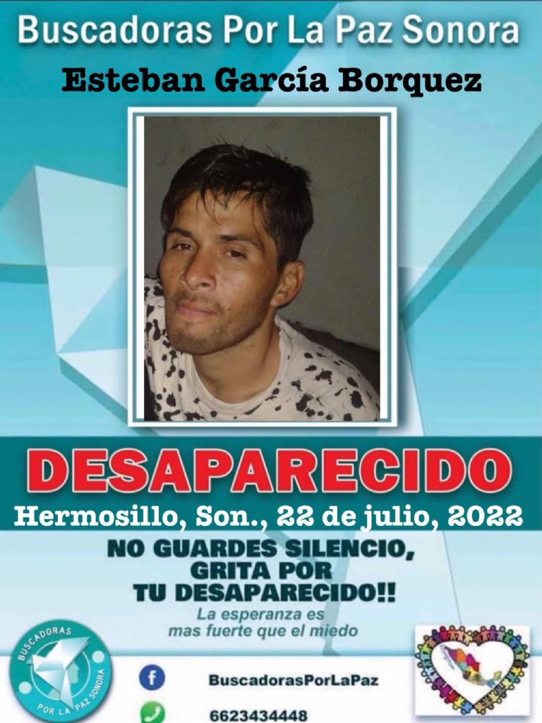 La ficha de Esteban García Bórquez