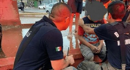 Hermosillo: Joven rescata a menor que cayó al canal de la colonia La Cholla