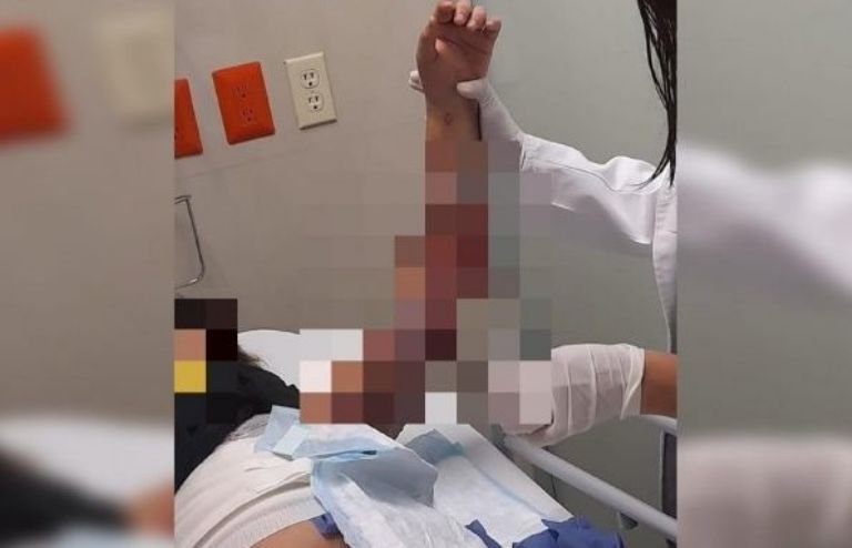 Queman a niña de 11 años en albergue de Jalisco. Foto: Twitter