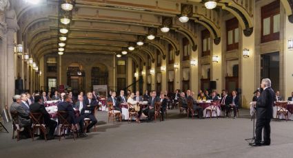 'Mañanera' de AMLO: Presidente comparte detalles de su cena con empresarios en Palacio Nacional