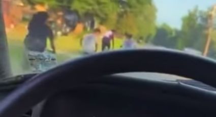 VIDEO: Sujeto difunde el momento en que trató de atropellar a varios niños afroamericanos