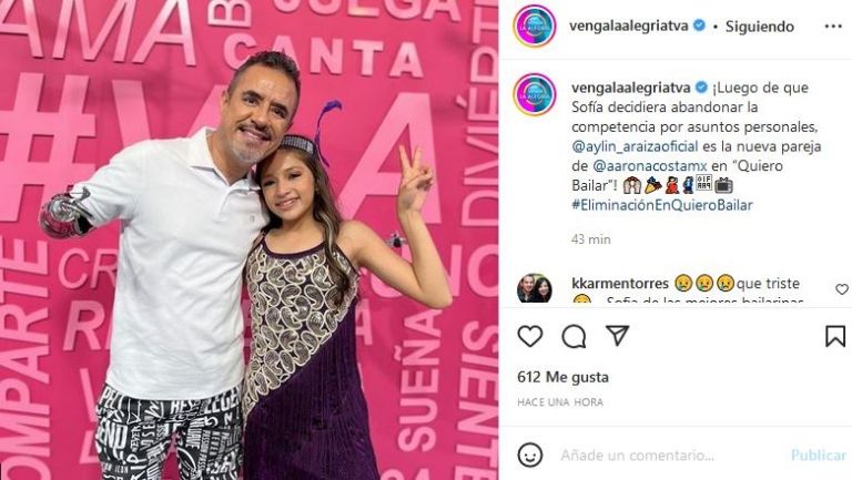 Aylin será el reemplazo de Sofía