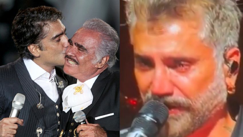 Hijo de Alejandro Fernández confirma que su papá quedó devastado tras muerte de Vicente Fernández
