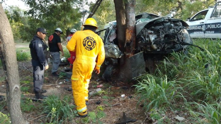 Accidente vehicular: A tempranas horas, muere conductor tras impactarse contra un árbol