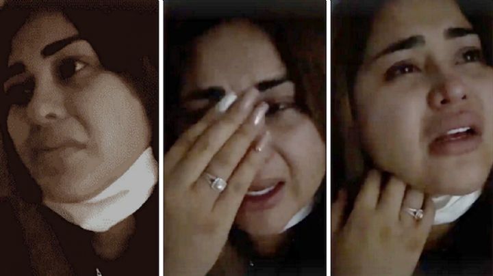 Al borde del llanto, 'Gomita' denuncia que fue golpeada nuevamente, ahora por su novio