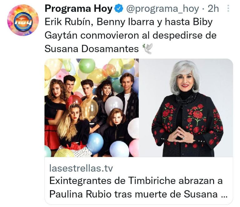 reacciones de Timbiriche