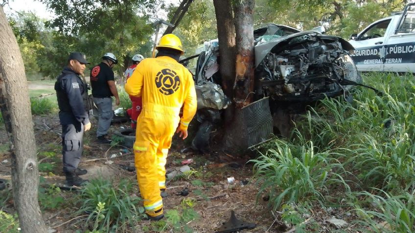 Accidente vehicular: A tempranas horas, muere conductor tras impactarse contra un árbol
