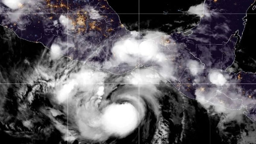 Huracán Bonnie llega a México: Advierten lluvias puntuales e intensas en estas 5 entidades