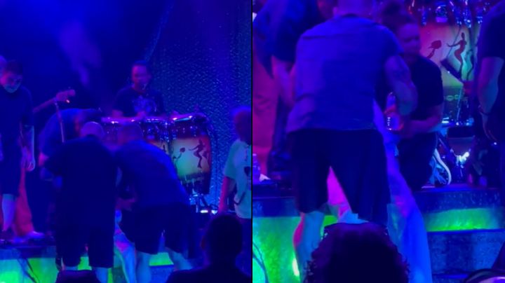 (VIDEO) Pánico en la música: Artista mexicano ingresa de urgencia a hospital tras desmayarse en pleno concierto