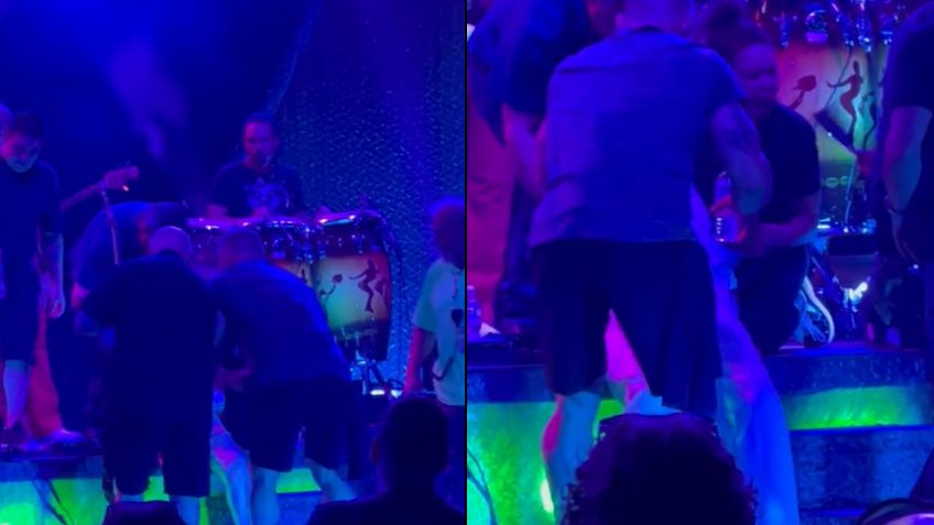 (VIDEO) Pánico en la música: Artista mexicano ingresa de urgencia a hospital tras desmayarse en pleno concierto