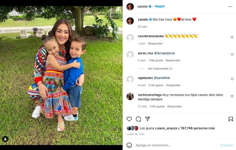 Hijos 'Canelo' Álvarez 