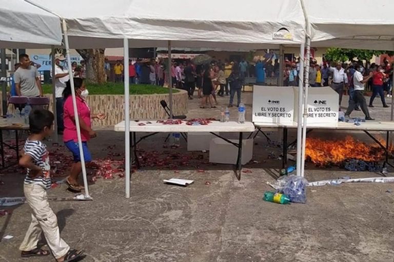 El pasado fin de semana se denunciaron en redes actos violentos en las elecciones internas de Morena. Foto: Internet