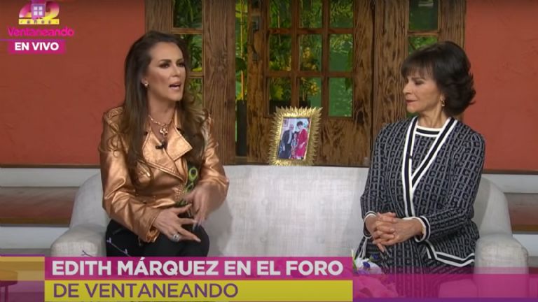 Edith Márquez en Ventaneando
