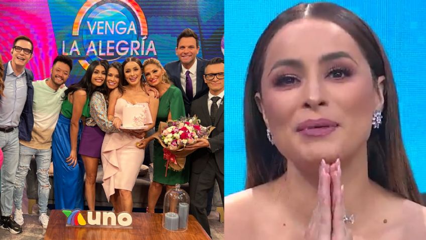 Adiós 'VLA': Tras 17 años en TV Azteca, Cynthia Rodríguez renuncia y se despide ahogada en llanto