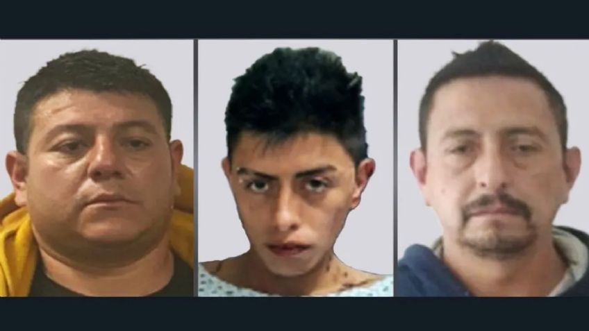 Manuel, Juan y Batuel pasarán más de  24 años tras las rejas por cometer robo en Edomex