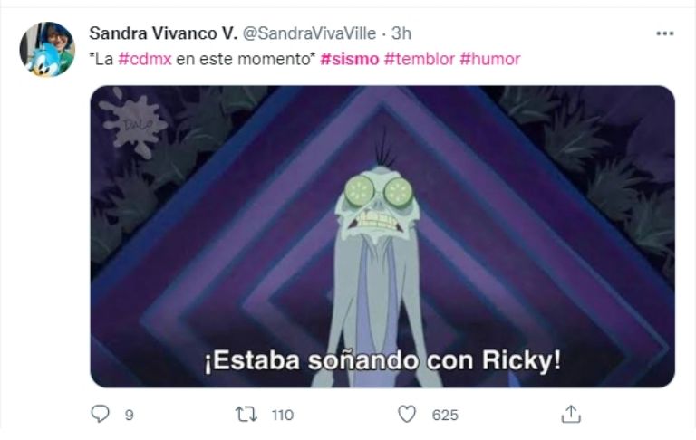 Memes por el temblor. Foto: Twitter