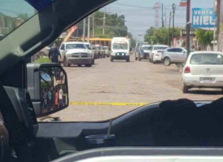 Autoridades se movilizaron por una agresión armada en Ciudad Obregón, Sonora. Foto: Facebook