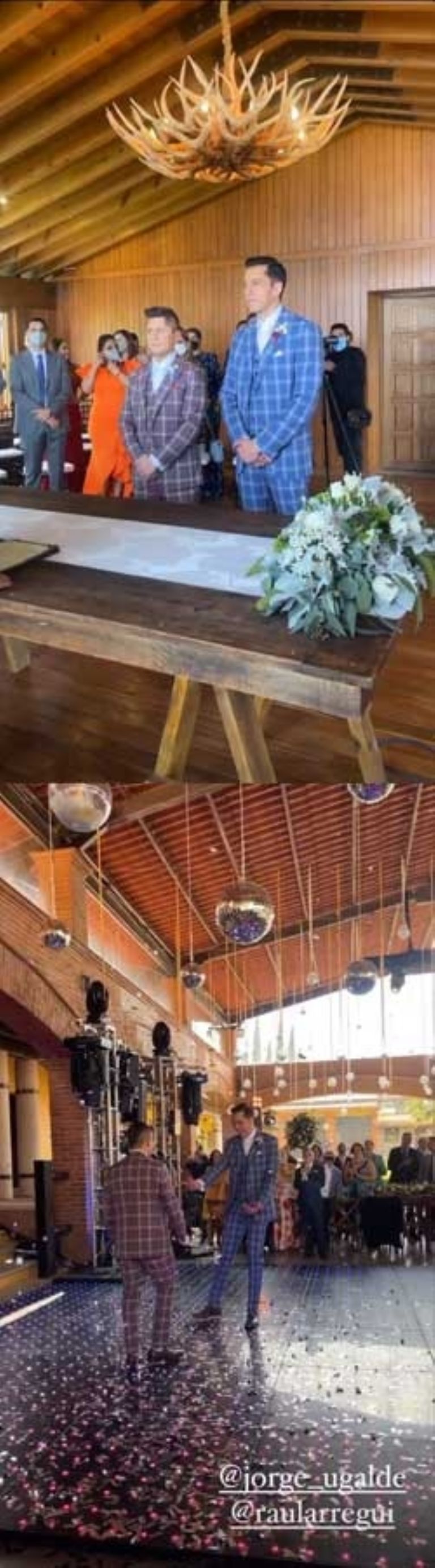 El baile de bodas entre los recién casados