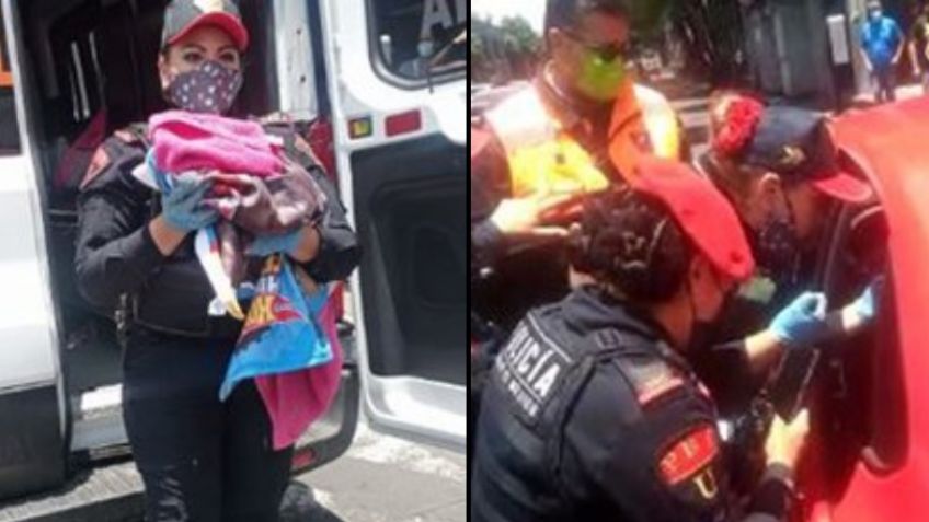 VIDEO: Nace bebé dentro de un automóvil afuera del Metro San Antonio Abad en la CDMX