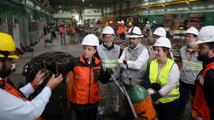 Sheinbaum reporta avance en los trabajos de restauración de la Línea 1 del Metro CDMX