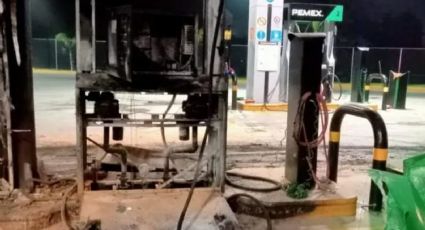 CJNG: Sicarios desatan balacera en gasolinera y provocan incendio; violencia queda en VIDEO