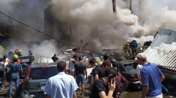 Explota mercado en Armenia; Accidente deja un muerto y más de 20 personas heridas