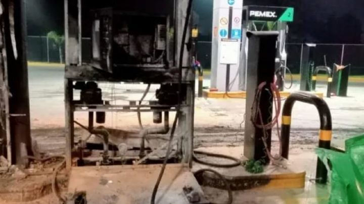 CJNG: Sicarios desatan balacera en gasolinera y provocan incendio; violencia queda en VIDEO