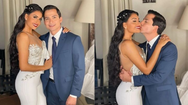 "Eres casi el hombre perfecto": Kristal Silva celebra primer año de su boda y sorprende a TV Azteca