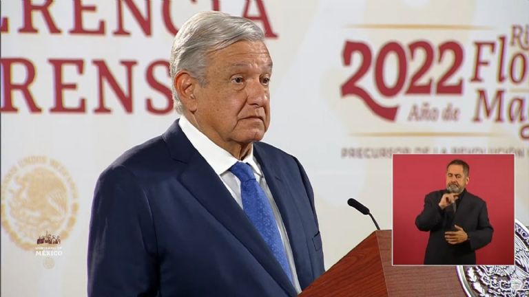 En la imagen, el presidente de México, AMLO en su conferencia de prensa matutina. Foto: Gobierno de México