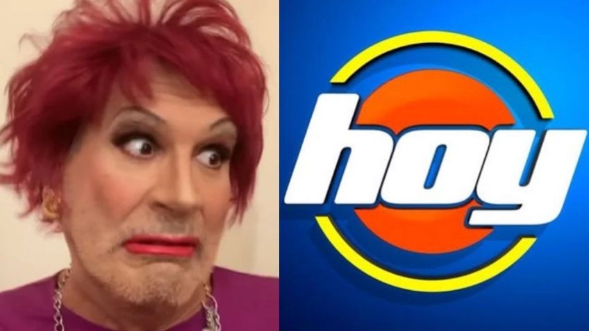 Se volvió mujer: Tras 30 años en Televisa y unirse a TV Azteca, actor llega irreconocible a 'Hoy'