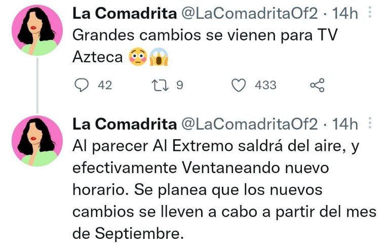 tuit de La comadrita