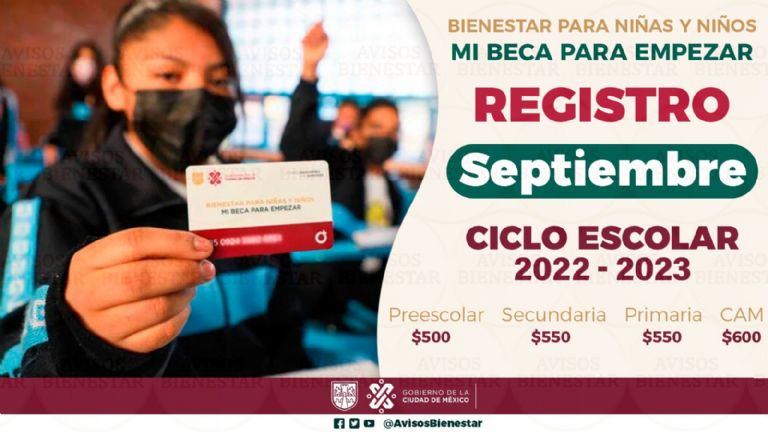 Registro Mi Beca para empezar 