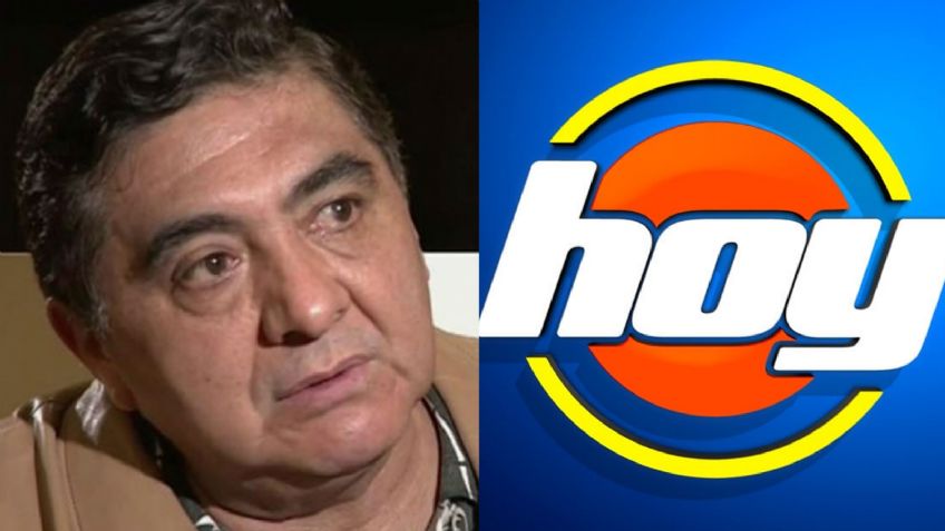 Enfermo y sin dinero: Tras alistar su muerte, actor de Televisa llega a 'Hoy' con terrible noticia